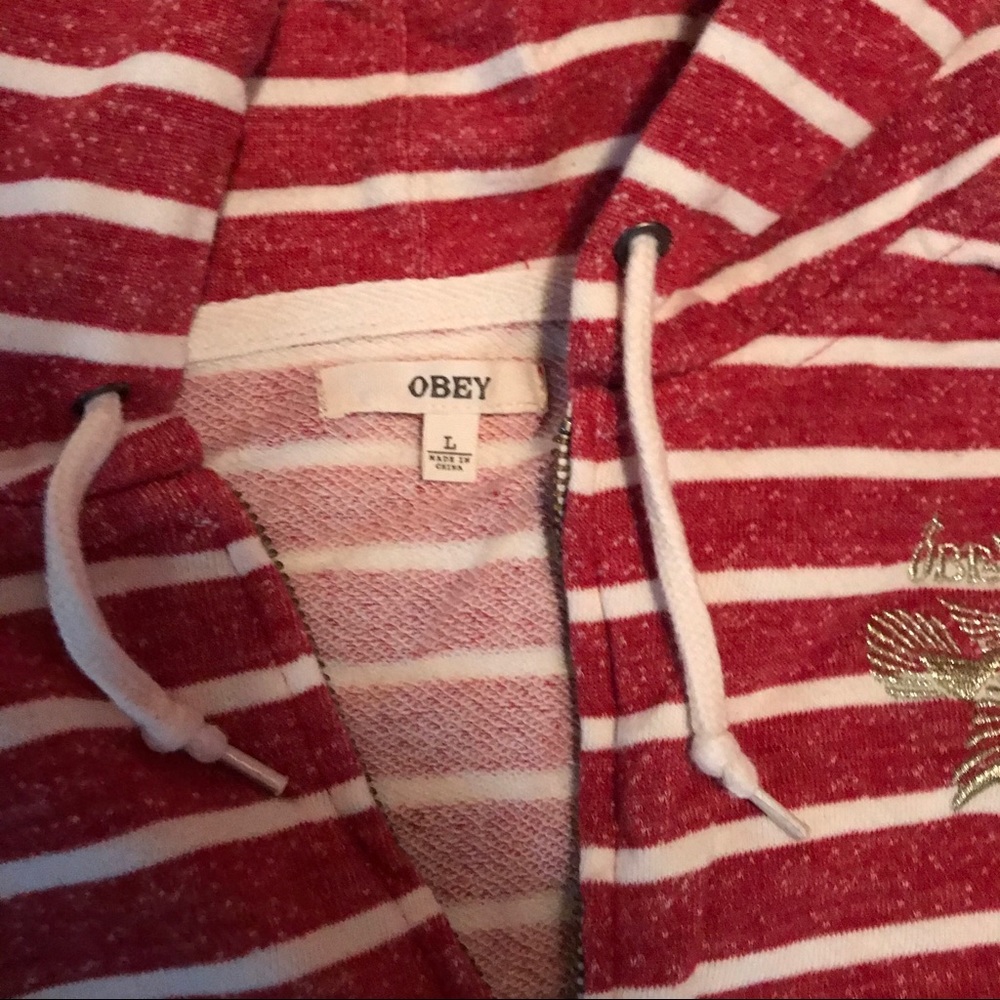 Obey Zip Sweatshirt - Picture 4 of 8